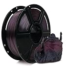 FLASHFORGE Chameleon Gradient Rapid PLA Filament Burnt Titanium & Abyssal Rede, High Flow Speedy Filament 1.75mm Max 500mm/s Fast Printing, Displays Shimmering Effects from Various Angles and Light