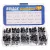 BOJACK 10 Values 200 Pcs 6x6 mm Tactile Pushbutton Switches 4 Pin Momentary Push Button Switches Assortment Kit